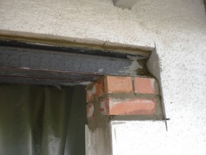 Durchbruch Wand Stahlträger